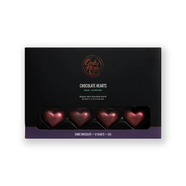Dark Chocolate Hearts