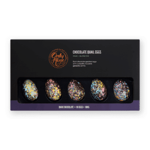 Quail Eggs Dark Box