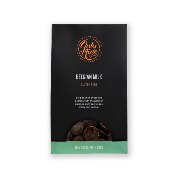Belgian Milk Buttons 500g