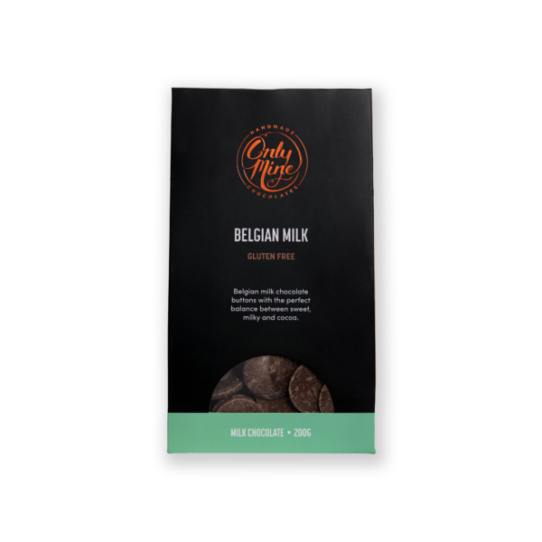 Belgian Milk Buttons 200g